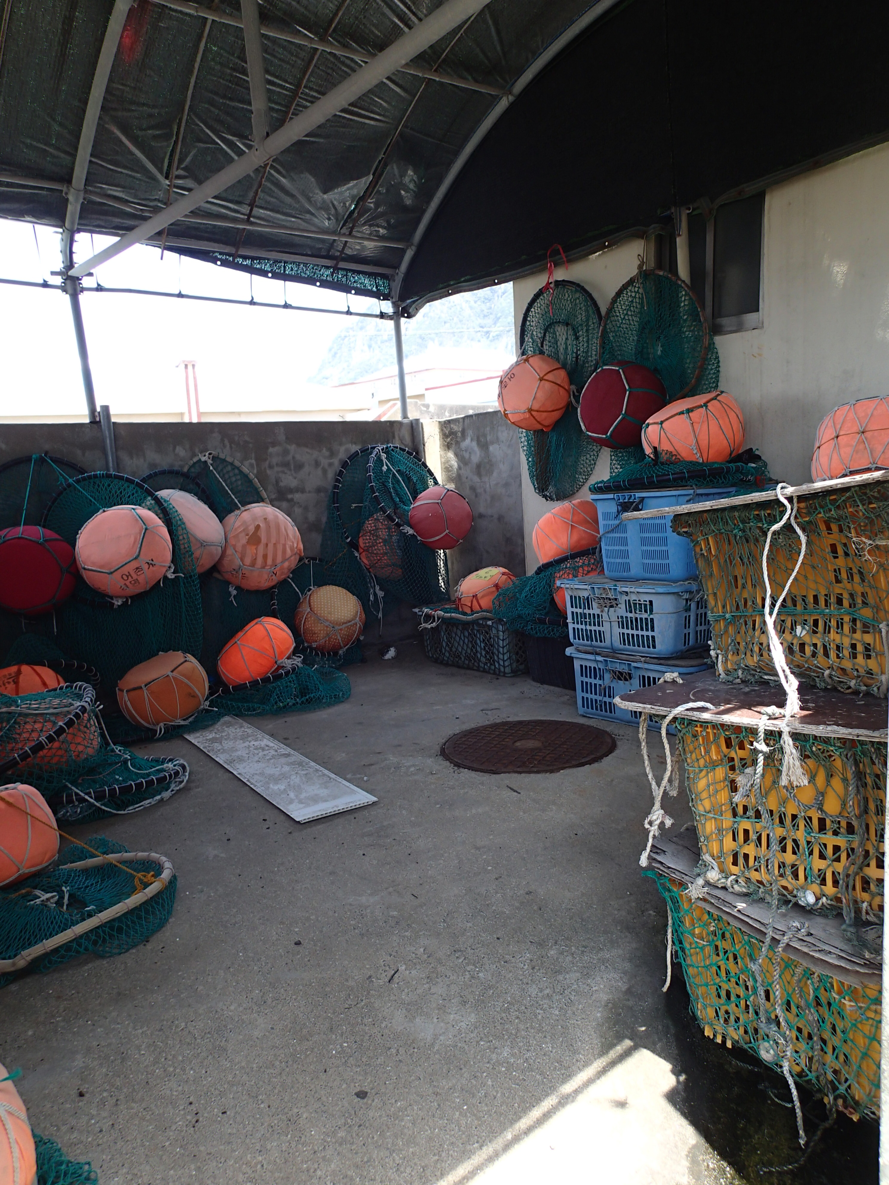 22 Haenyo buoys+net.JPG